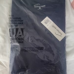 Long sleeve scrub top